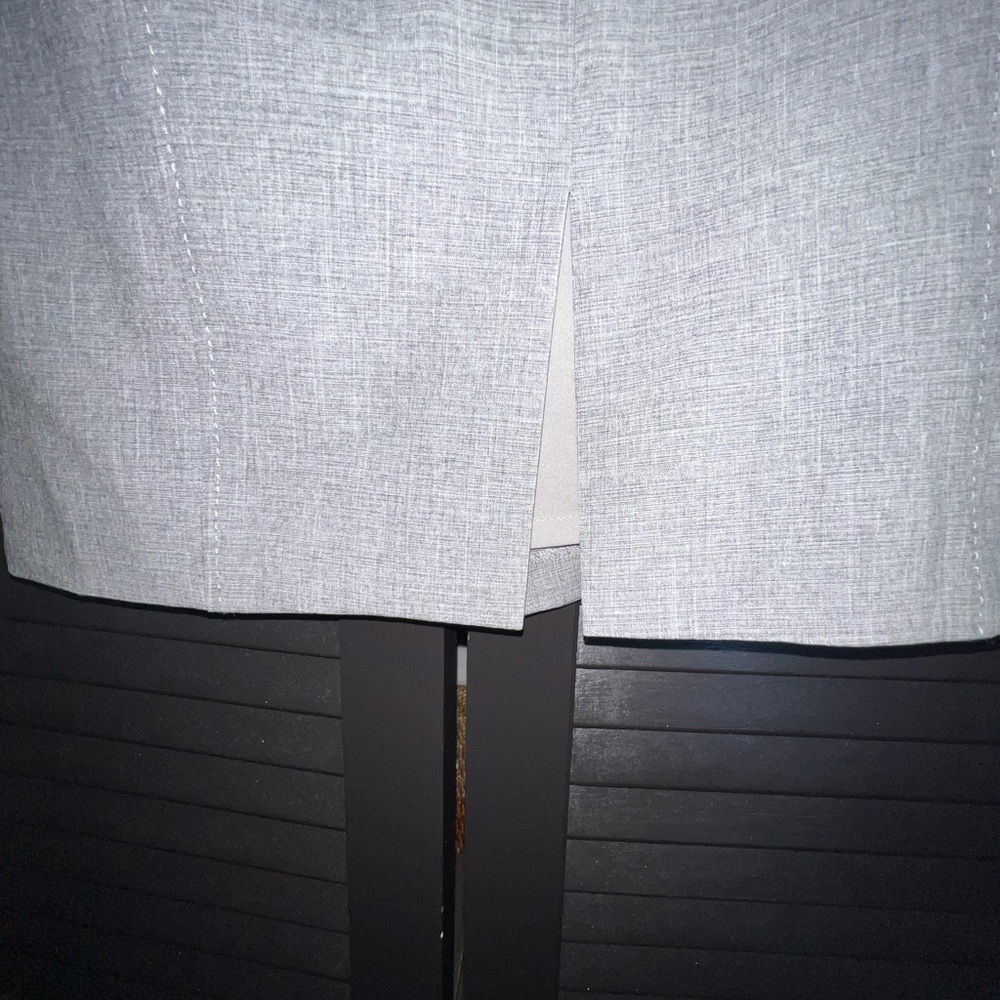 Anne Klein Light Gray Midi Dress